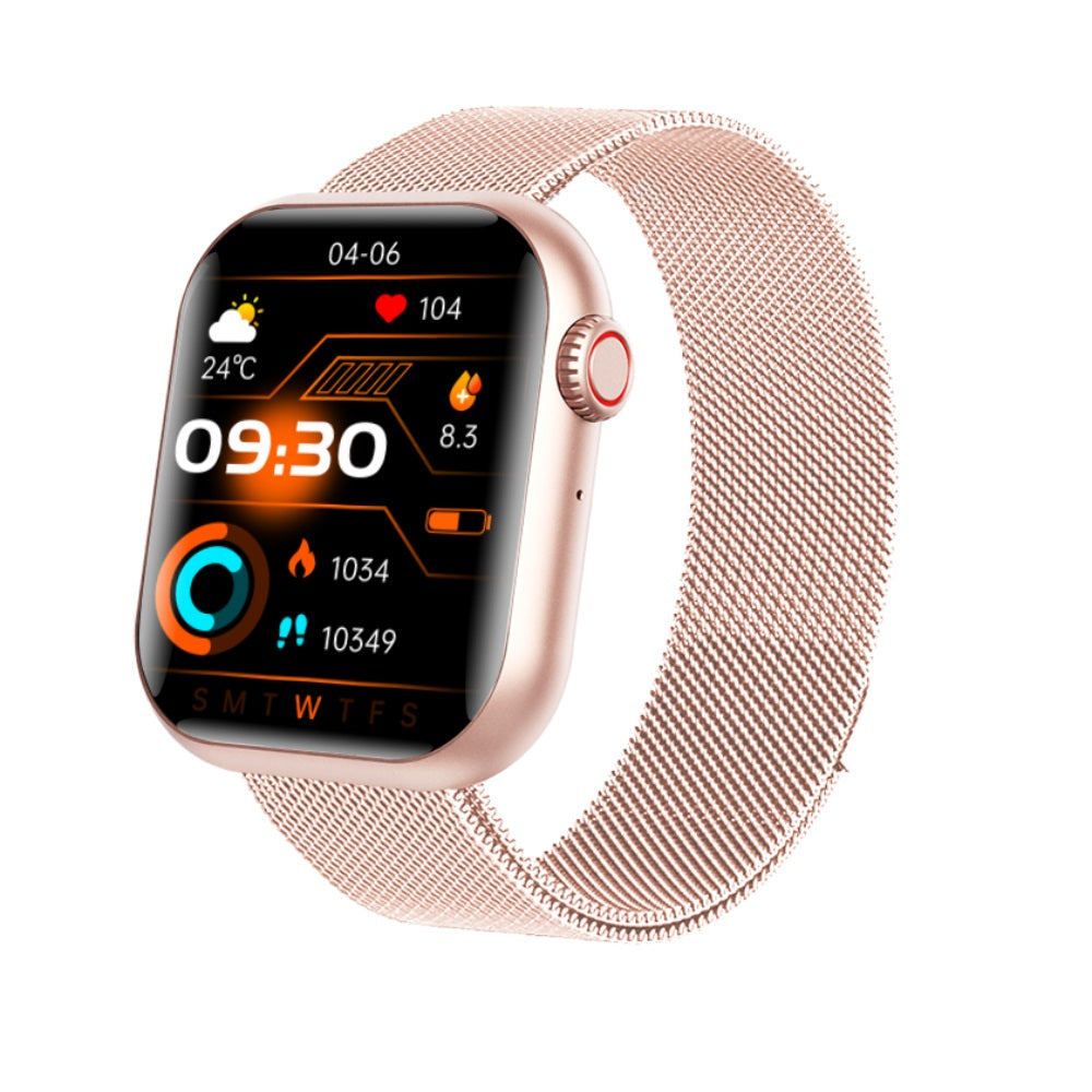 Olvoria | Blood Glucose Blood Pressure Blood Oxygen Sleep Monitor Waterproof Smartwatch