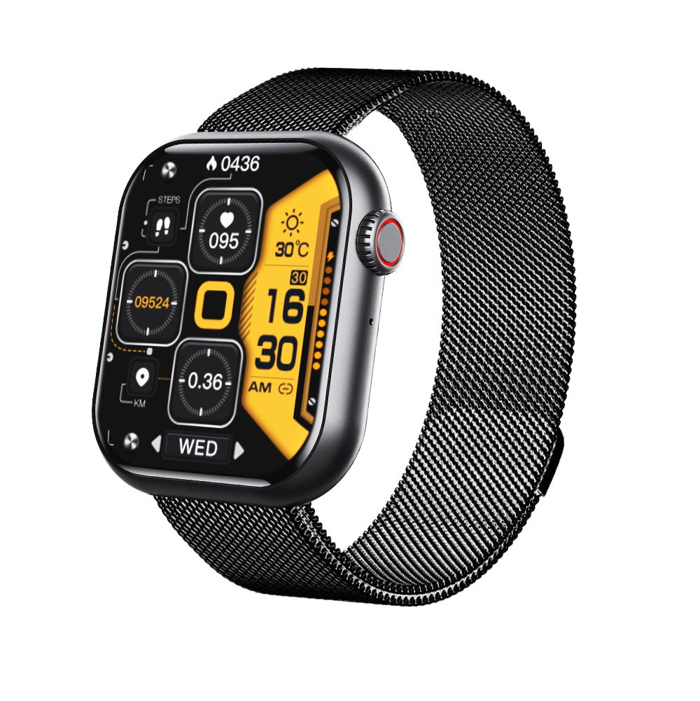 Olvoria | Blood Glucose Blood Pressure Blood Oxygen Sleep Monitor Waterproof Smartwatch