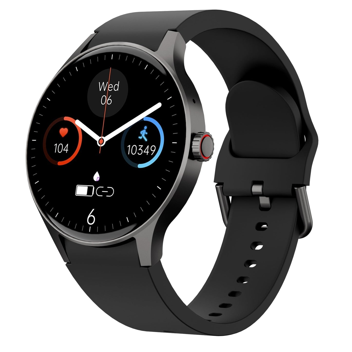 Olvoria | Blood Glucose Blood Pressure Blood Oxygen Sleep Monitor Waterproof Smartwatch
