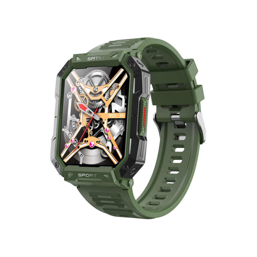 Olvoria | Blood Glucose Blood Pressure Blood Oxygen Sleep Monitor Waterproof Smartwatch