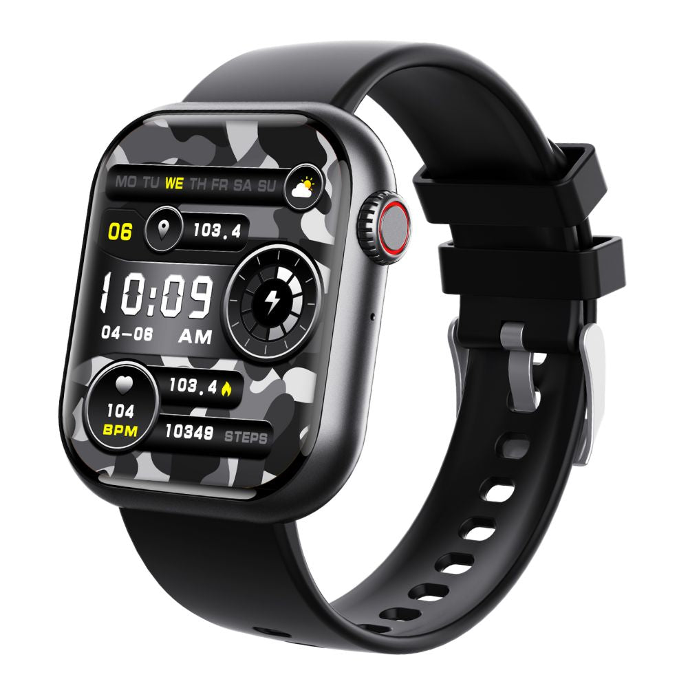 Olvoria | Blood Glucose Blood Pressure Blood Oxygen Sleep Monitor Waterproof Smartwatch