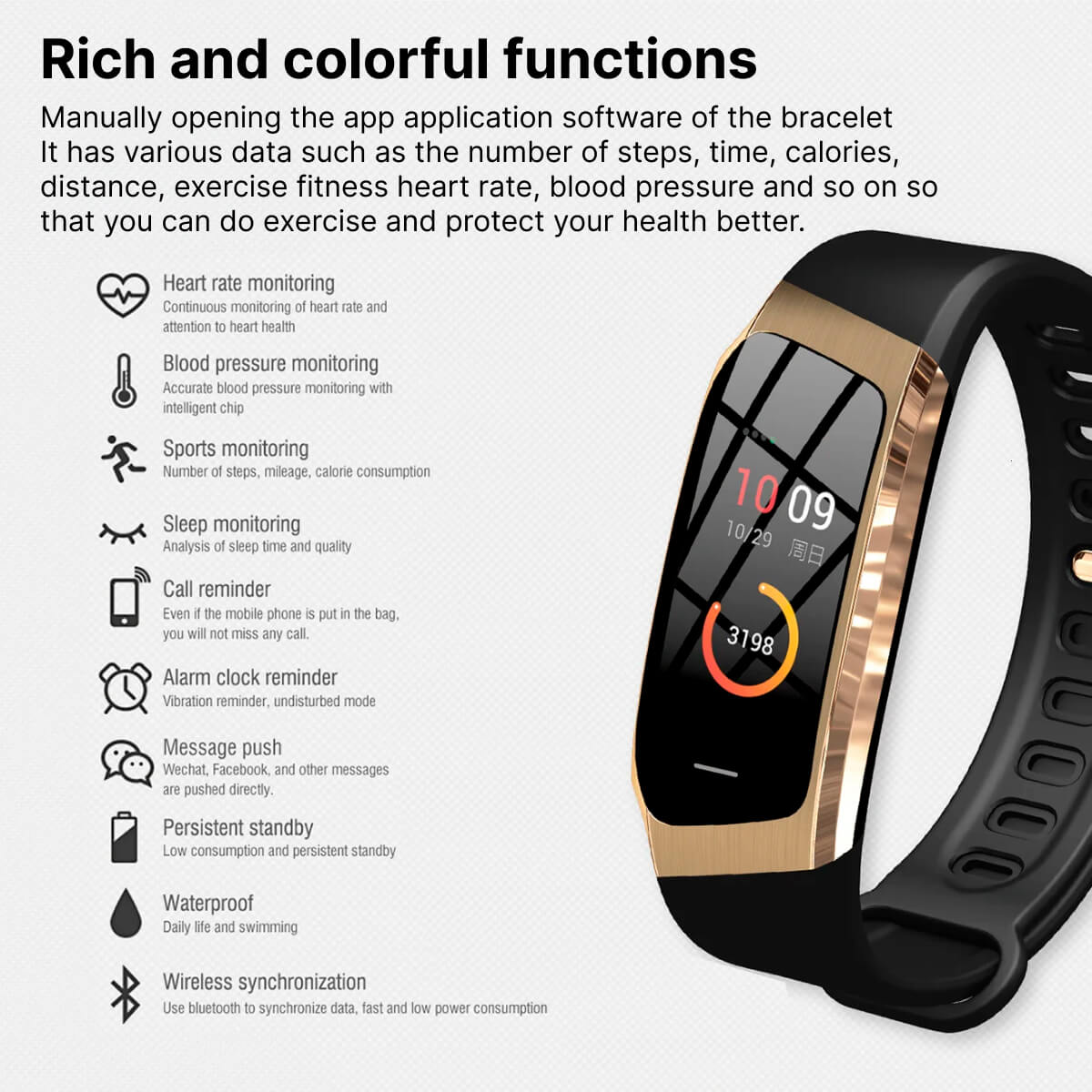 Olvoria | Blood Pressure Smartwatch and Heart Rate Monitor