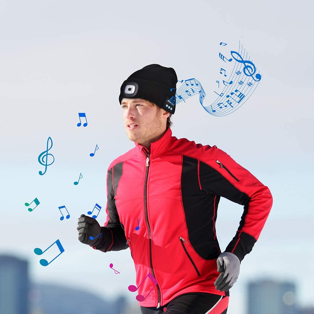 Olvoria | Bluetooth Beanie Hat Light Wireless Headphones