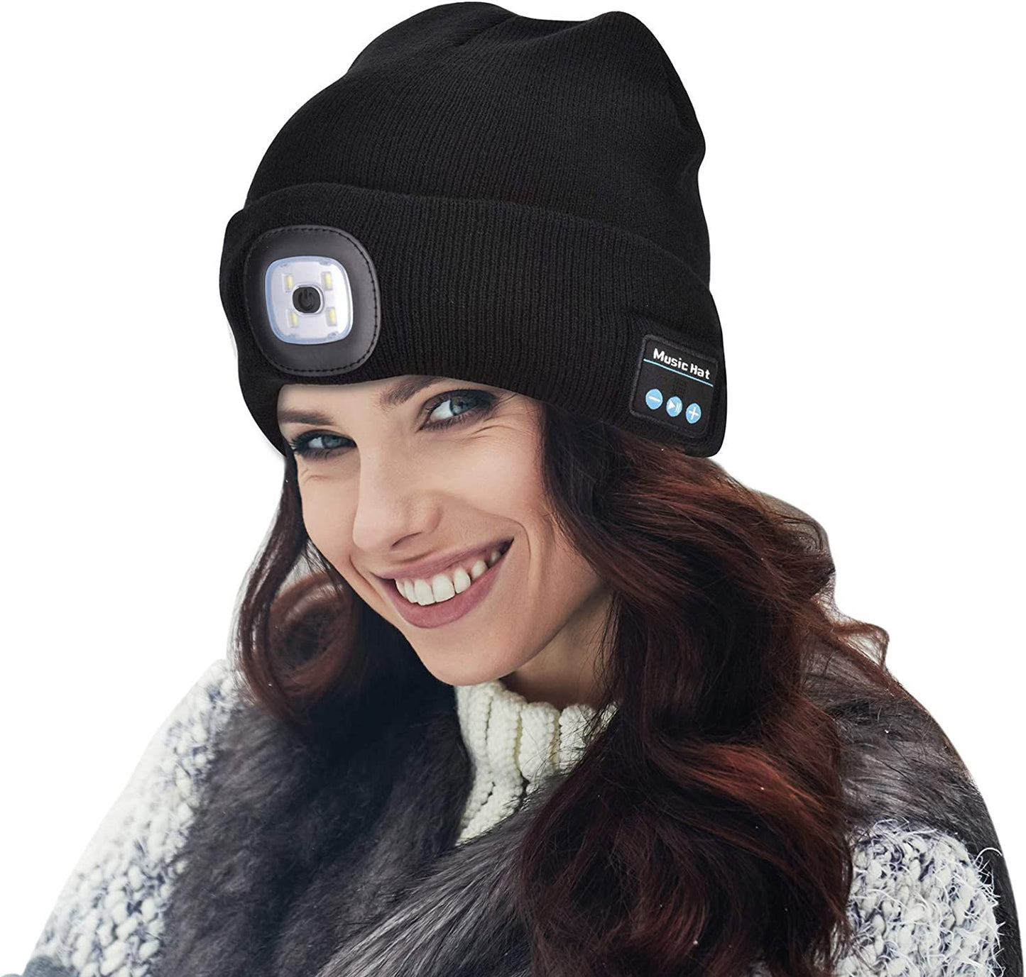Olvoria | Bluetooth Beanie Hat Light Wireless Headphones