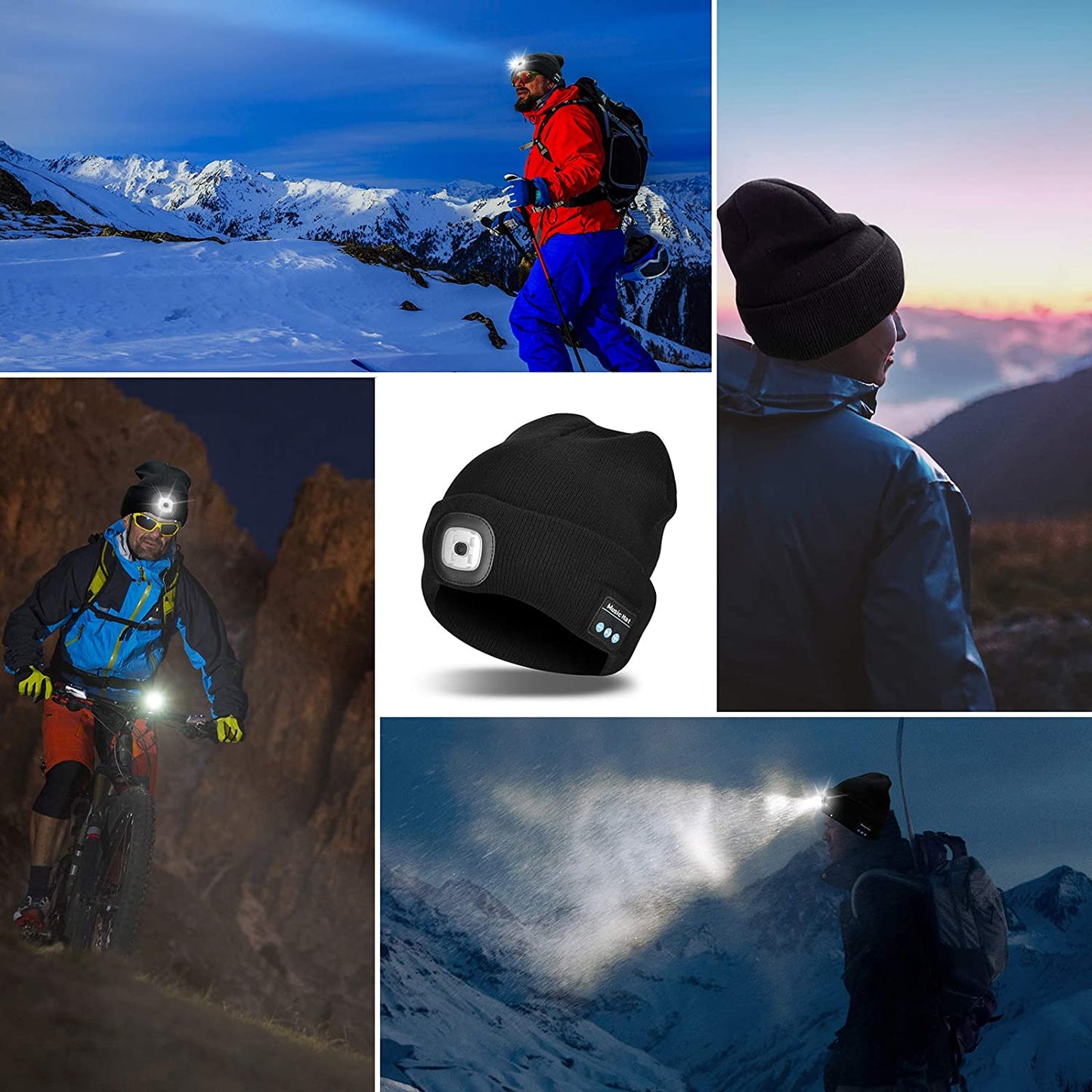 Olvoria | Bluetooth Beanie Hat Light Wireless Headphones