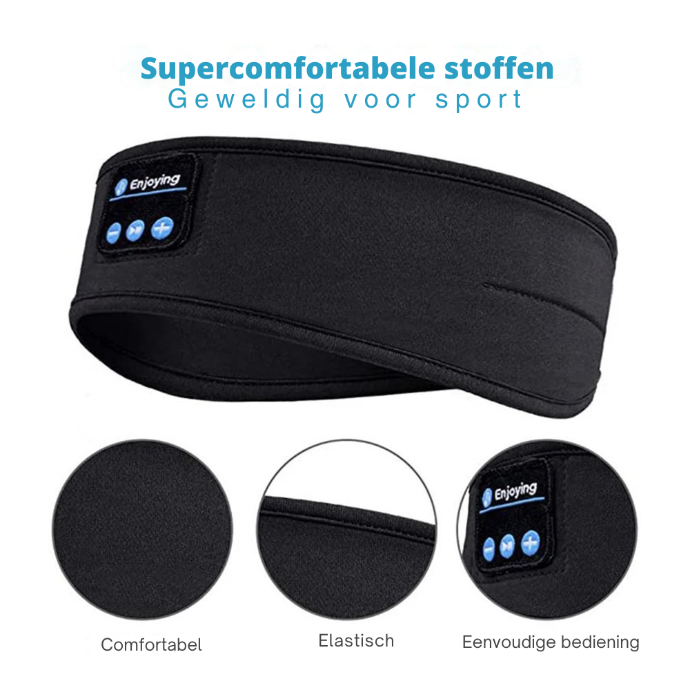 Olvoria | Bluetooth Headband Sleep Mask with Built-in Headphones