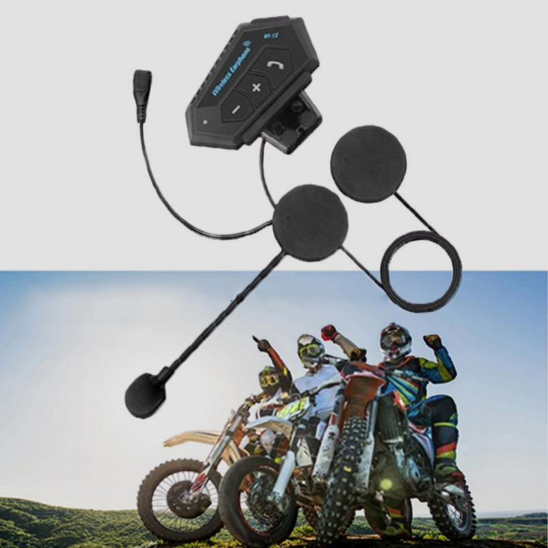 Olvoria | BT12 Motorcycle Helmet Bluetooth Headset