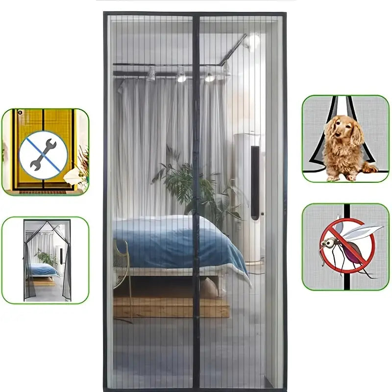 Olvoria | BugGuard | Magnetic Insect Screen Door