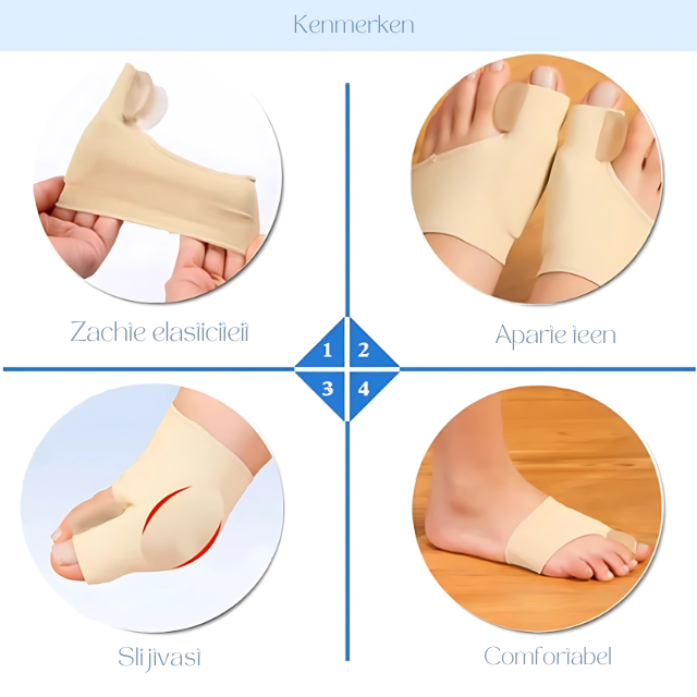 Olvoria | Bunion Corrector Gel Pad Toe Straightener