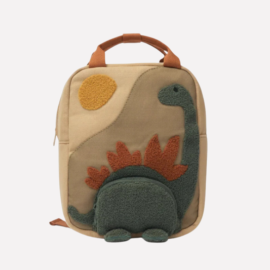 Olvoria | Children's Dino Backpack with Appliqué