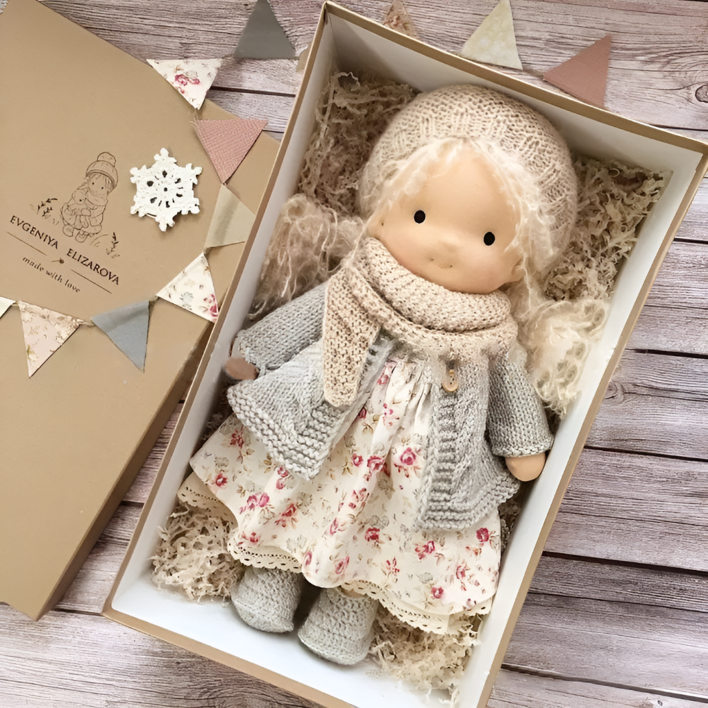 Olvoria | Children's Waldorf Doll, Soft Cuddly Toy