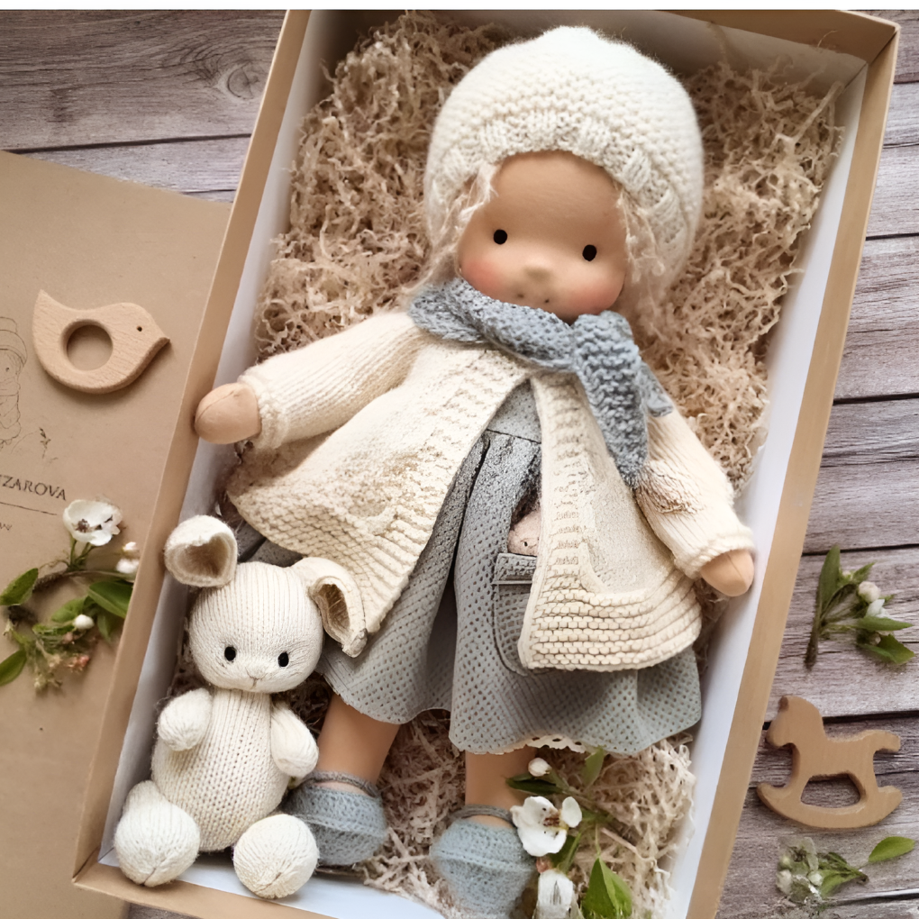 Olvoria | Children's Waldorf Doll, Soft Cuddly Toy