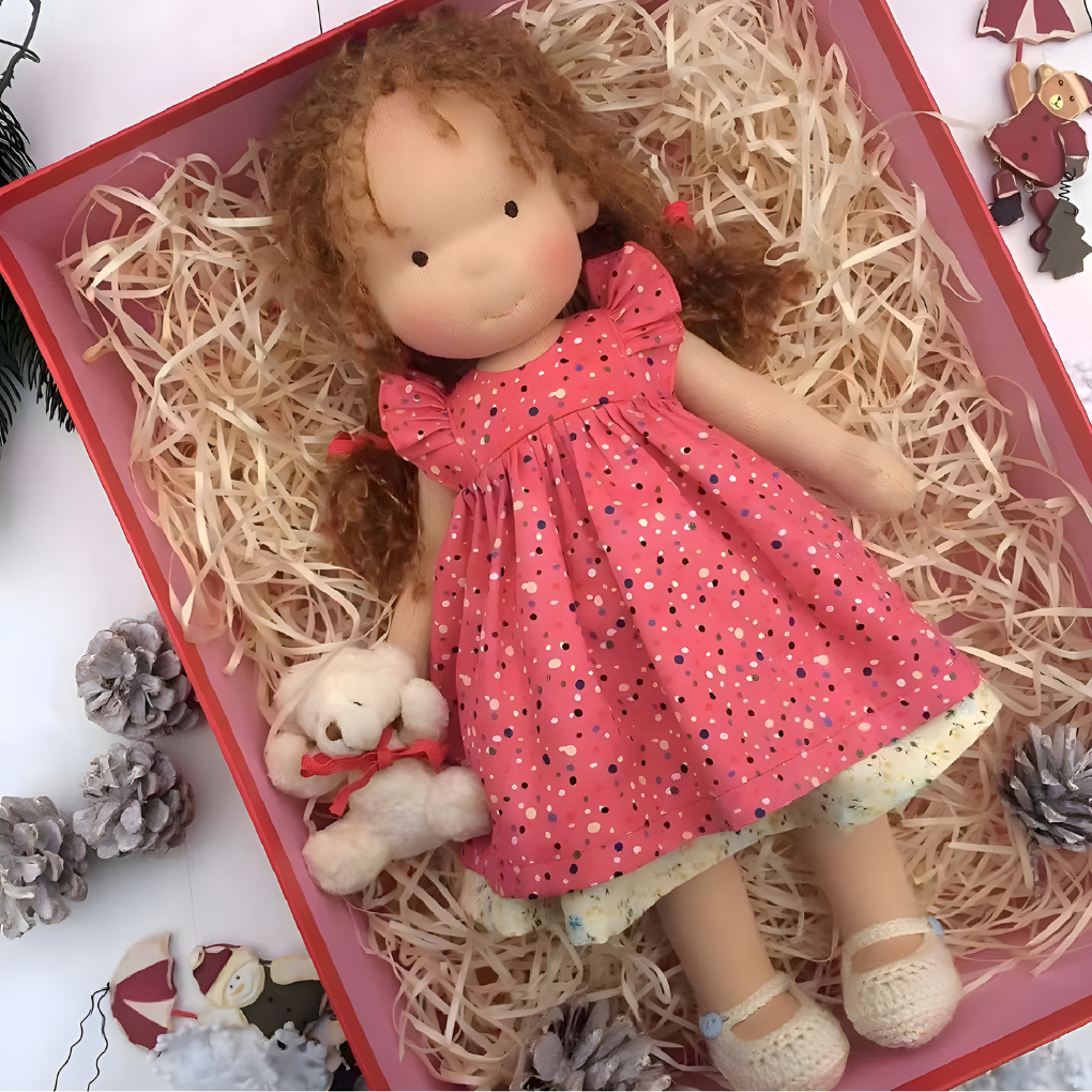 Olvoria | Children's Waldorf Doll, Soft Cuddly Toy