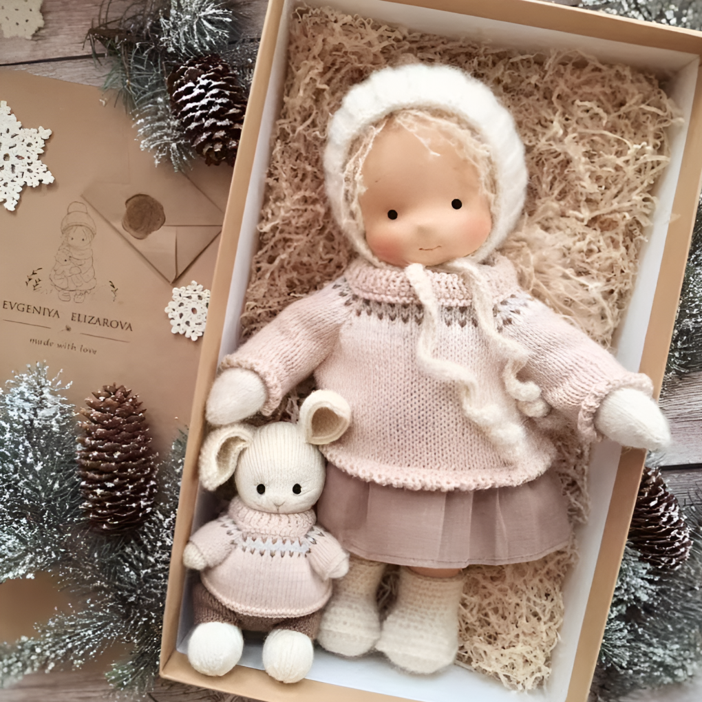 Olvoria | Children's Waldorf Doll, Soft Cuddly Toy
