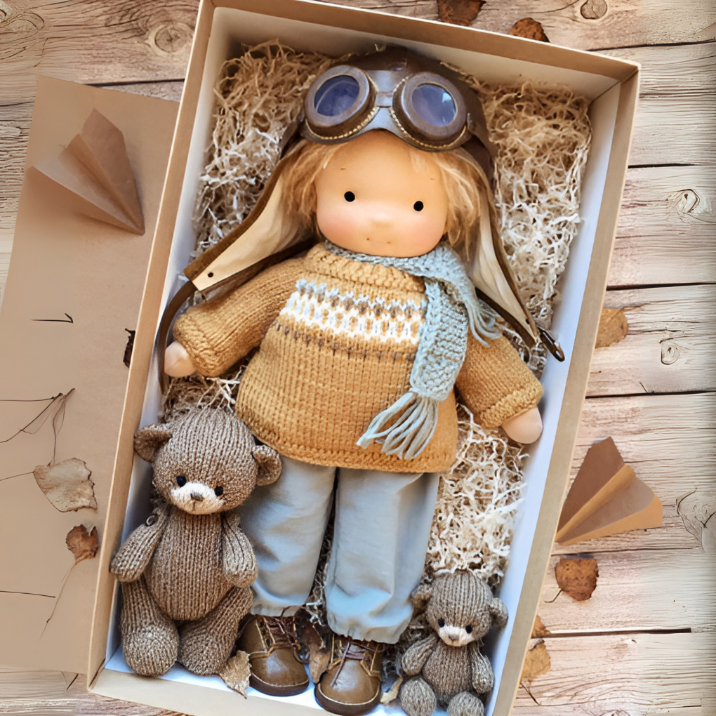 Olvoria | Children's Waldorf Style Cloth Doll