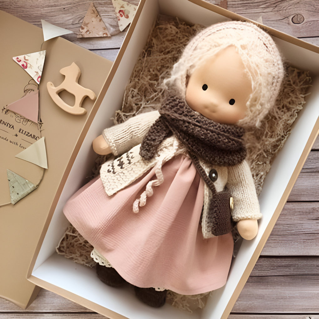 Olvoria | Children's Waldorf Style Cloth Doll