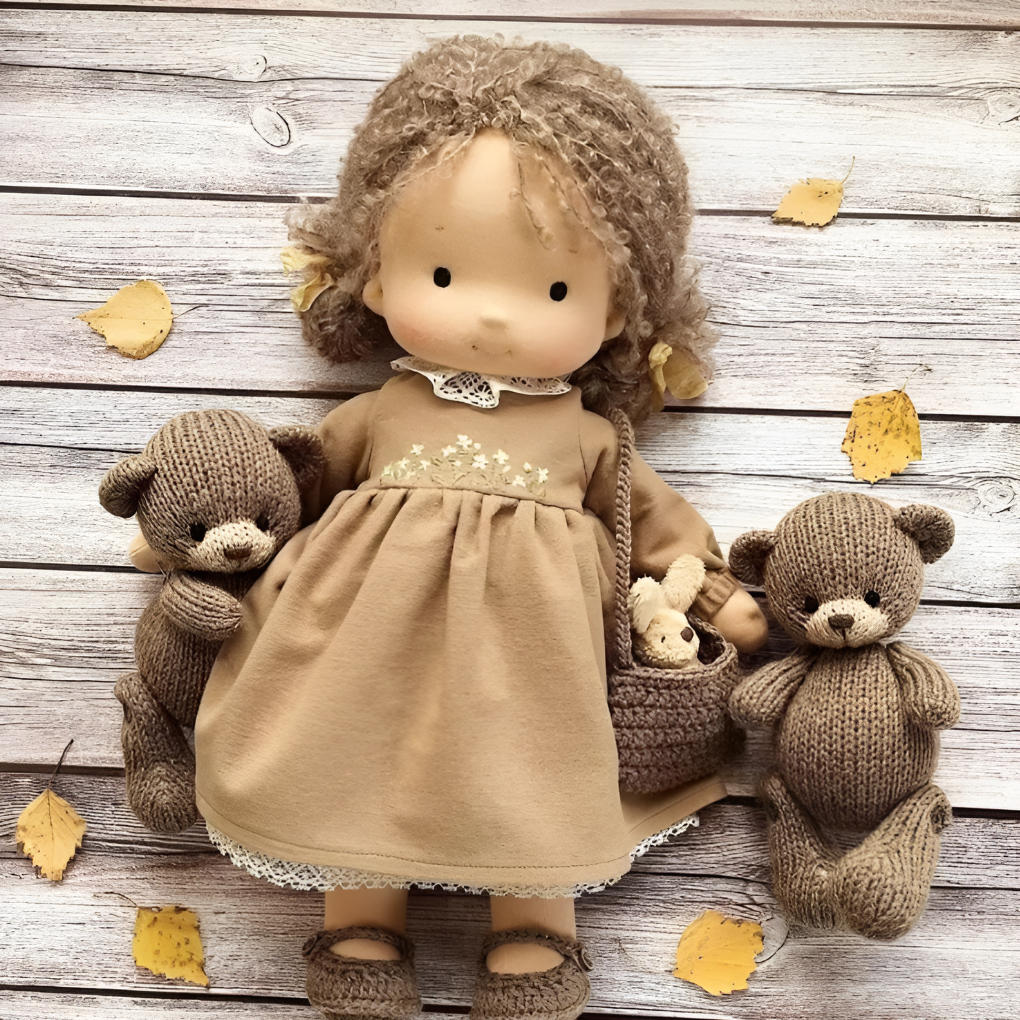 Olvoria | Children's Waldorf Style Cloth Doll