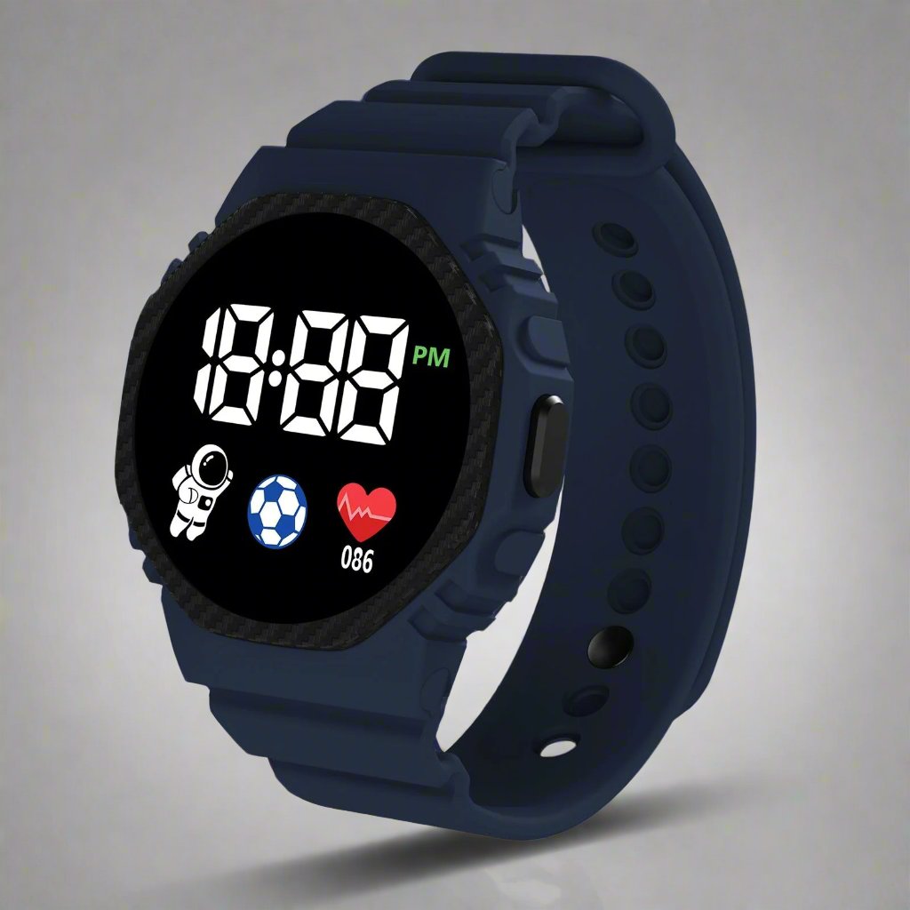 Olvoria | Children's Watch Adventure LED – Waterproof Educational Watch for Children