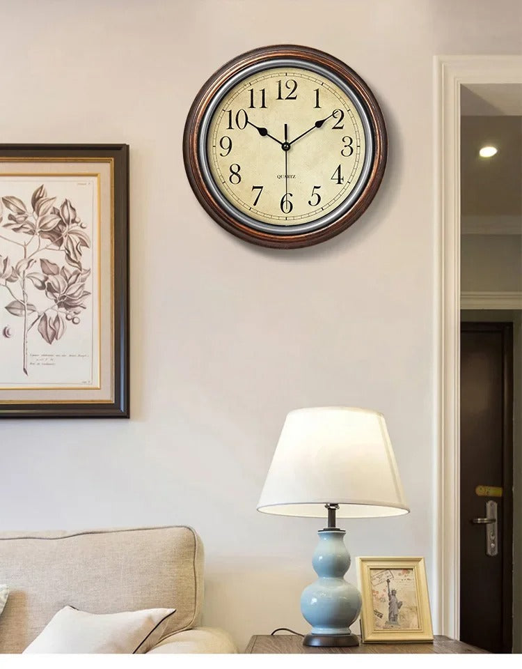 Olvoria | Classic Wall Clock with Roman Numerals