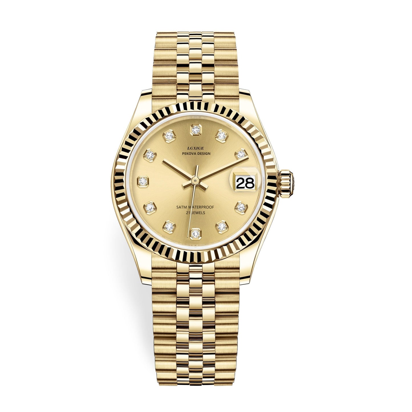 Olvoria | Classic Wristwatch in Stainless Steel No. 296 – Timeless Elegance & Modern Precision