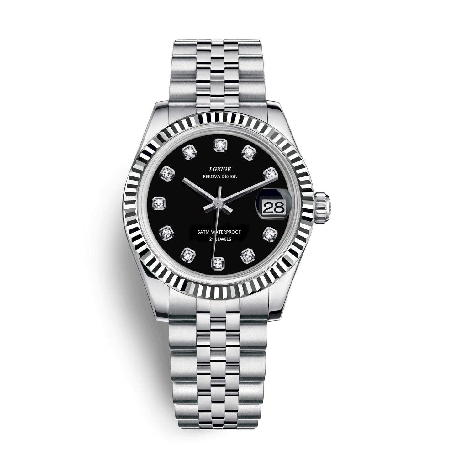 Olvoria | Classic Wristwatch in Stainless Steel No. 296 – Timeless Elegance & Modern Precision