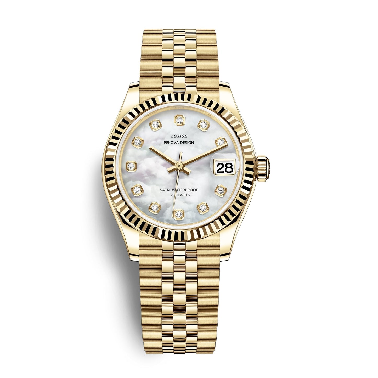 Olvoria | Classic Wristwatch in Stainless Steel No. 296 – Timeless Elegance & Modern Precision