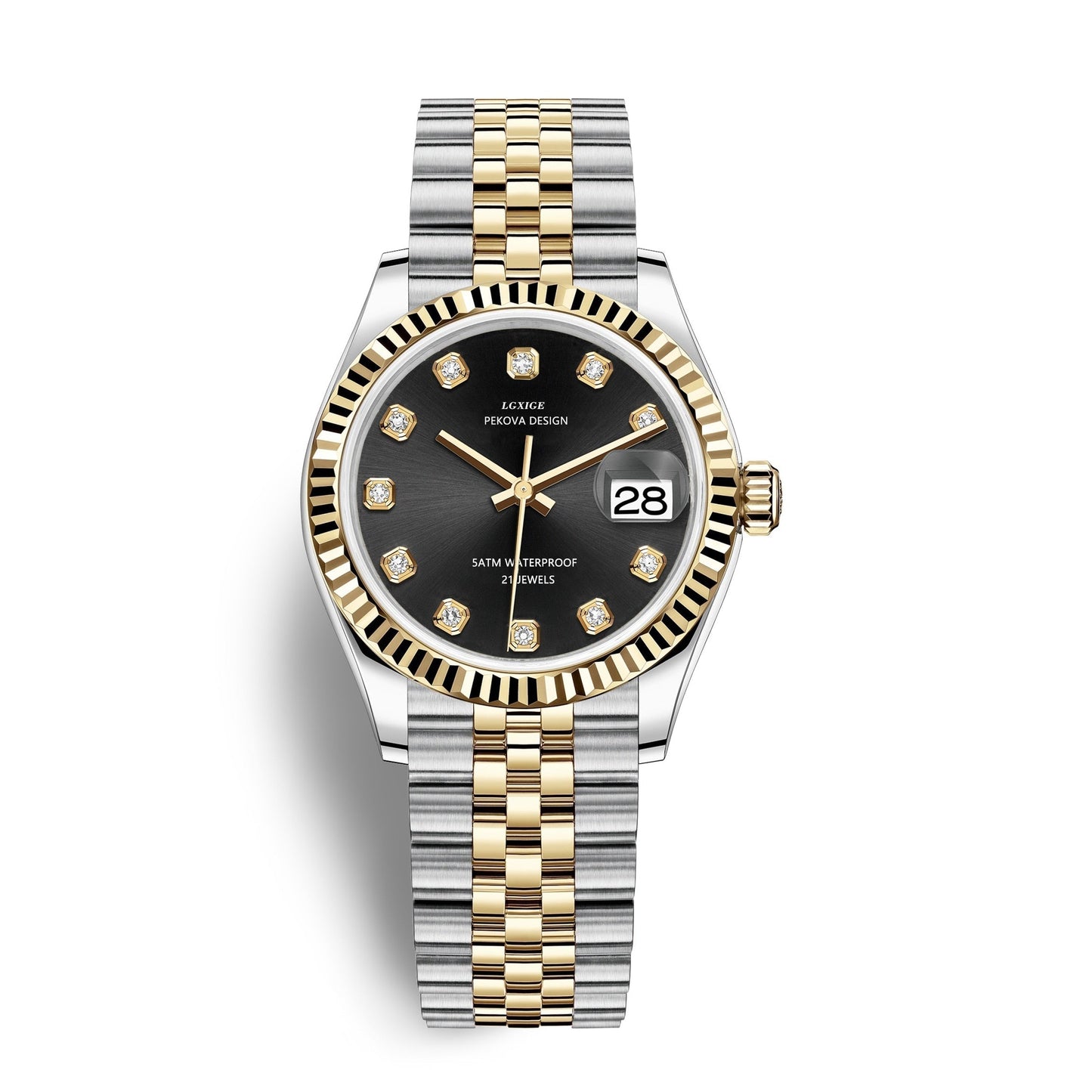 Olvoria | Classic Wristwatch in Stainless Steel No. 296 – Timeless Elegance & Modern Precision