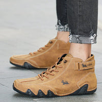 Olvoria - Chaussures pieds nus confortables et antidérapantes en cuir véritable