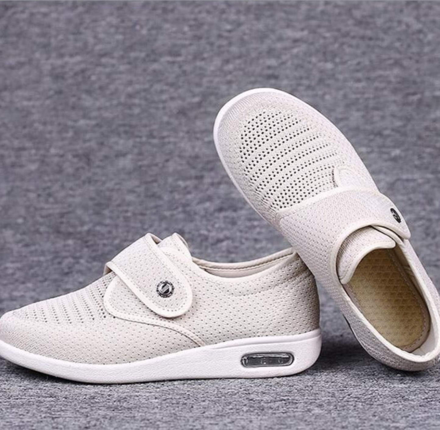 Olvoria | Comfortable Diabetic Shoes with Hook-and-Loop