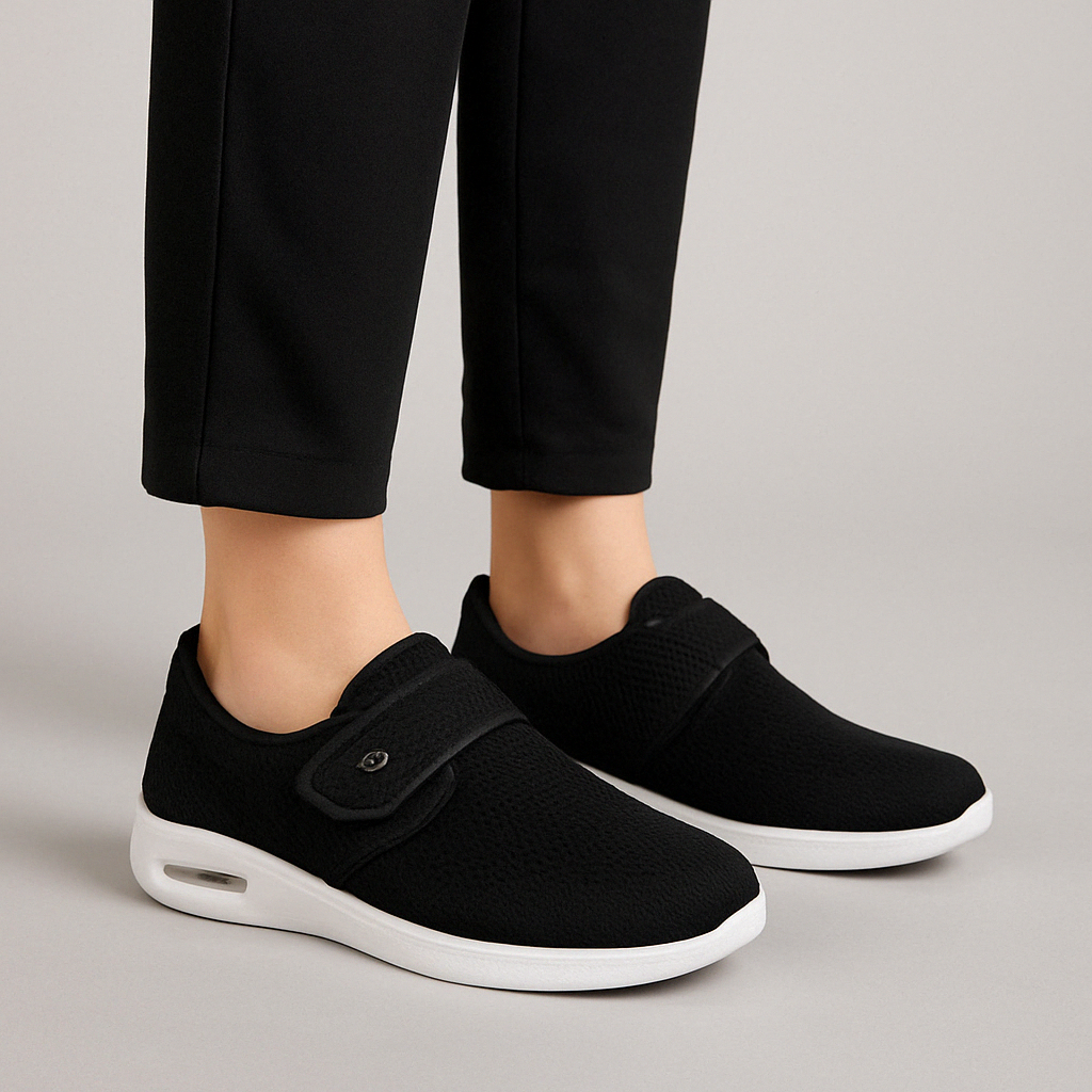 Olvoria | Comfortable Diabetic Shoes with Hook-and-Loop