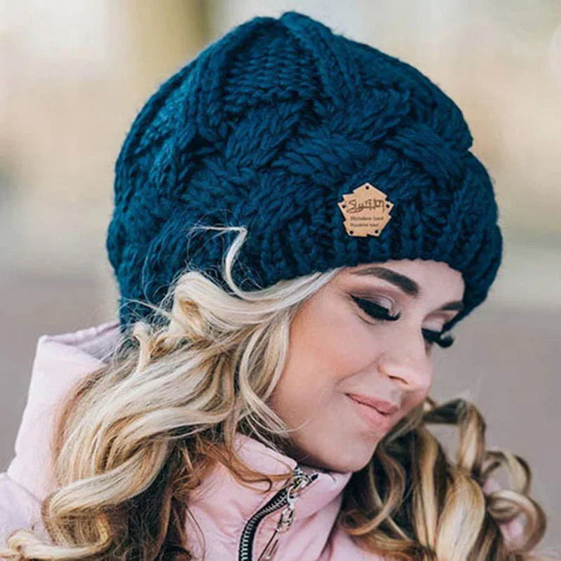 Olvoria | Comfortable Knitted Beanie – Soft Wool Blend Winter Hat