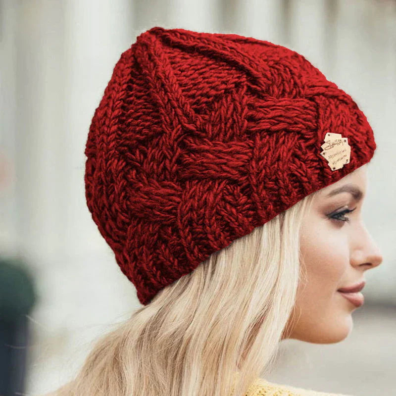 Olvoria | Comfortable Knitted Beanie – Soft Wool Blend Winter Hat