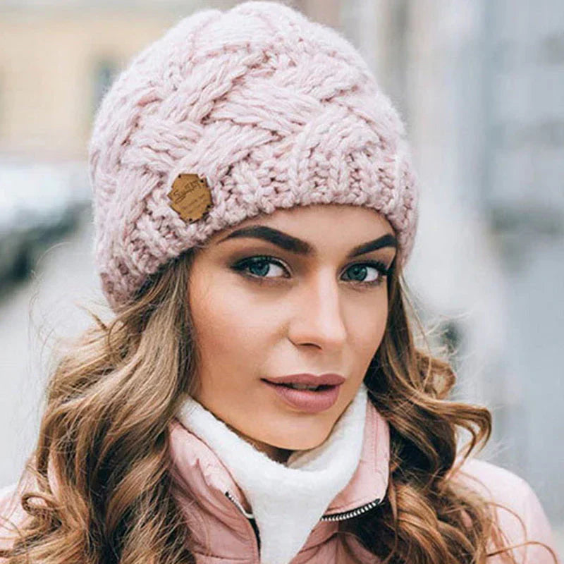 Olvoria | Comfortable Knitted Beanie – Soft Wool Blend Winter Hat
