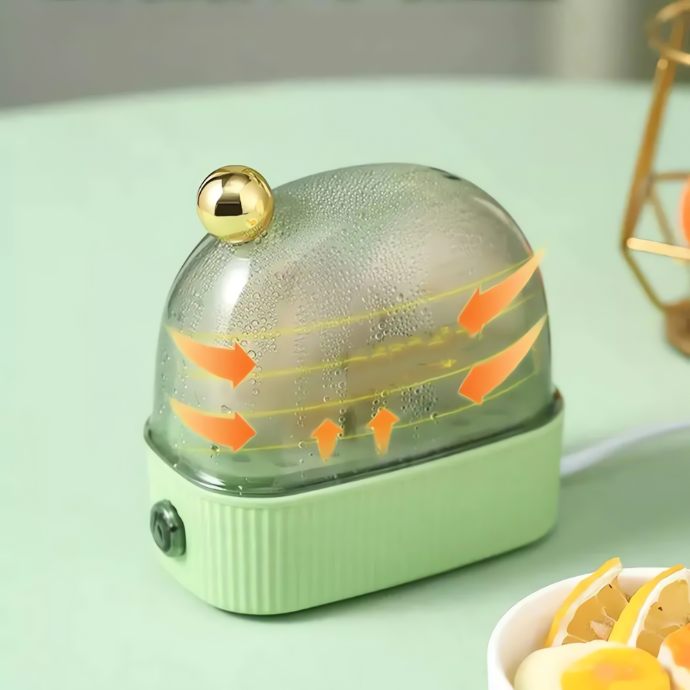 Olvoria | Compact Electric Egg Cooker for Breakfast