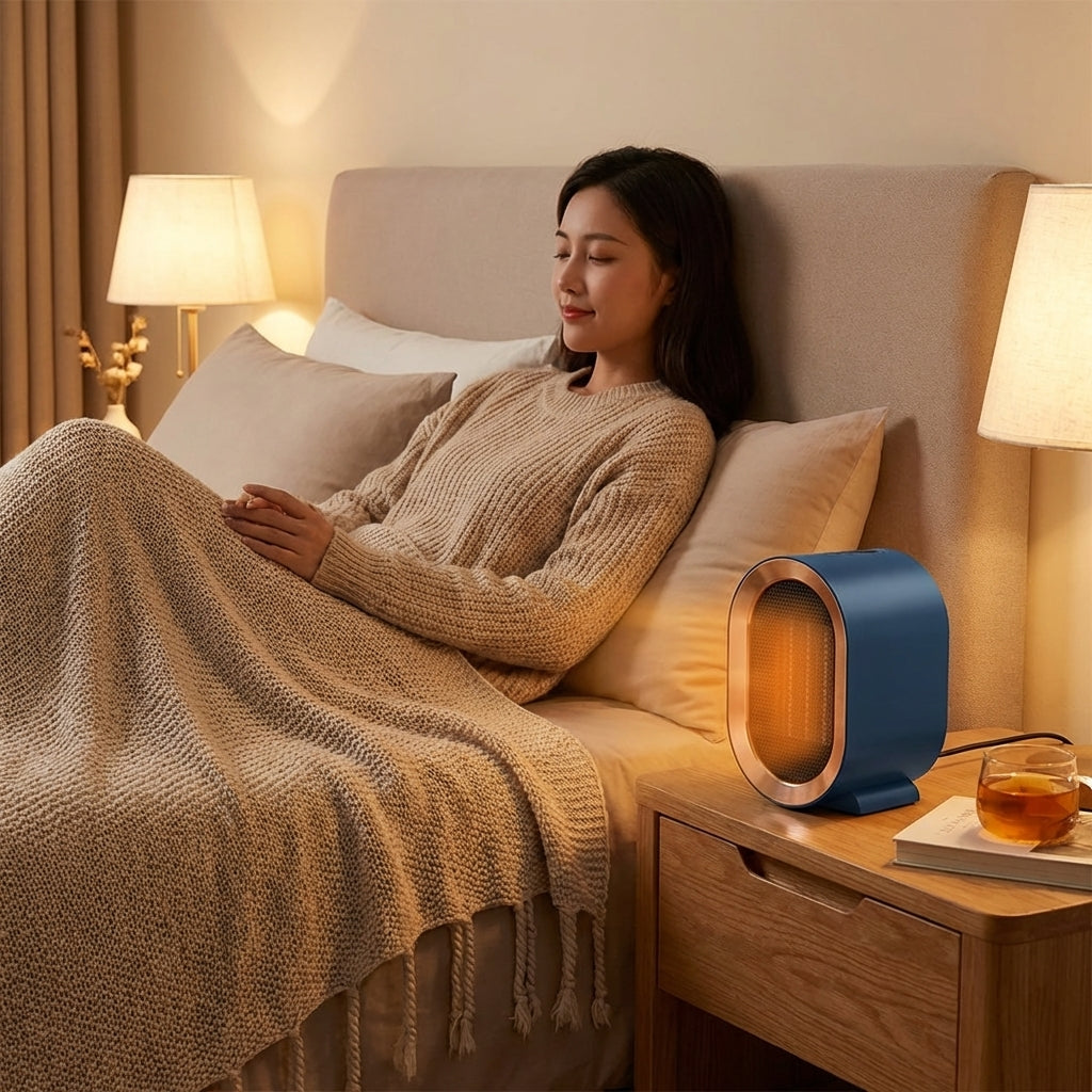 Olvoria | Compact Oval Portable Heater