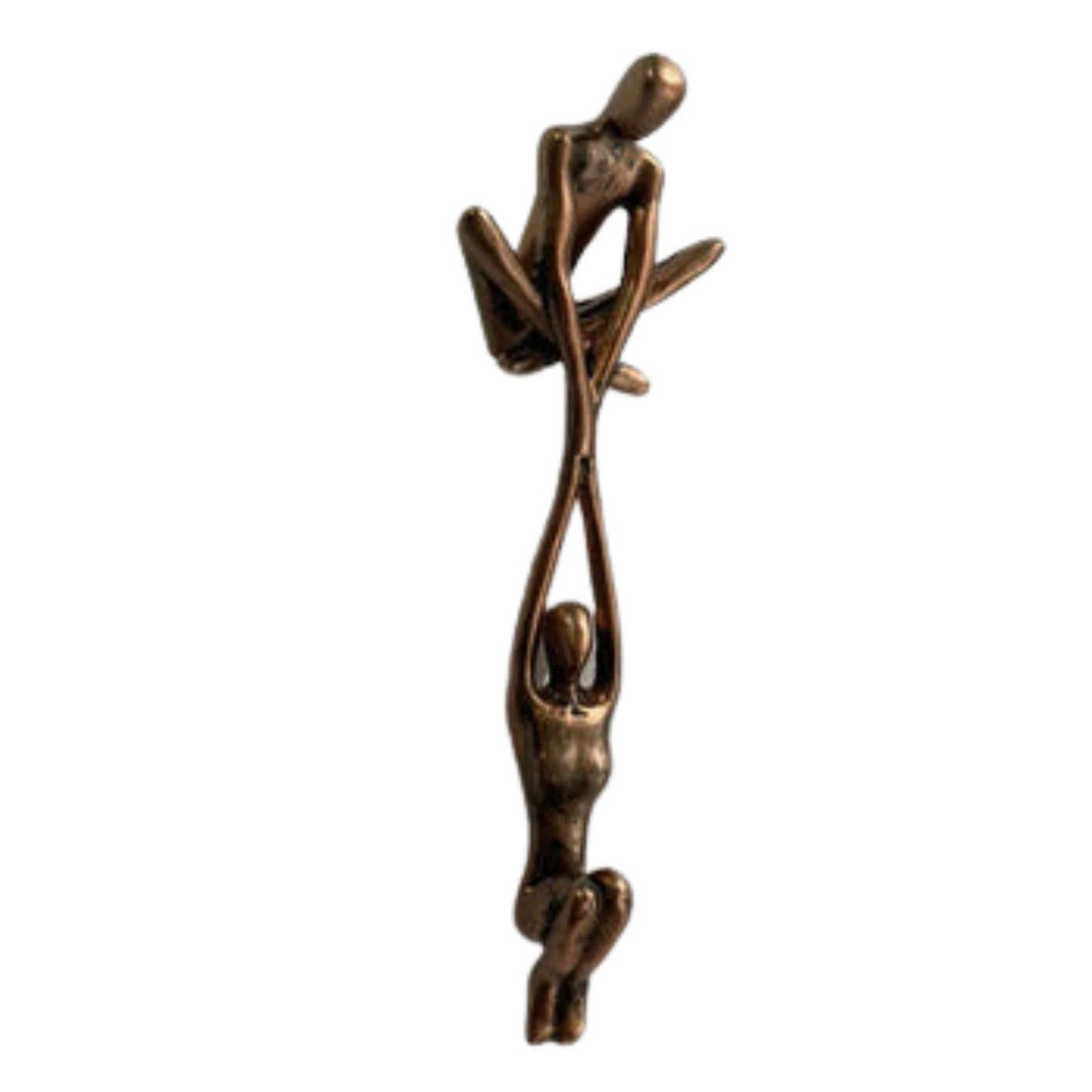 Olvoria | Couple's Figurine Sculpture with Interlocking Figures
