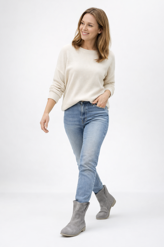Olvoria | Cowboy Ankle Boot in Vintage Style