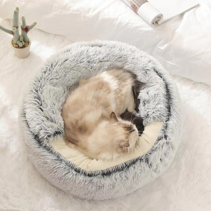 Olvoria | Cozy Pet Cave Bed, Ideal for Dogs and Cats of All Sizes