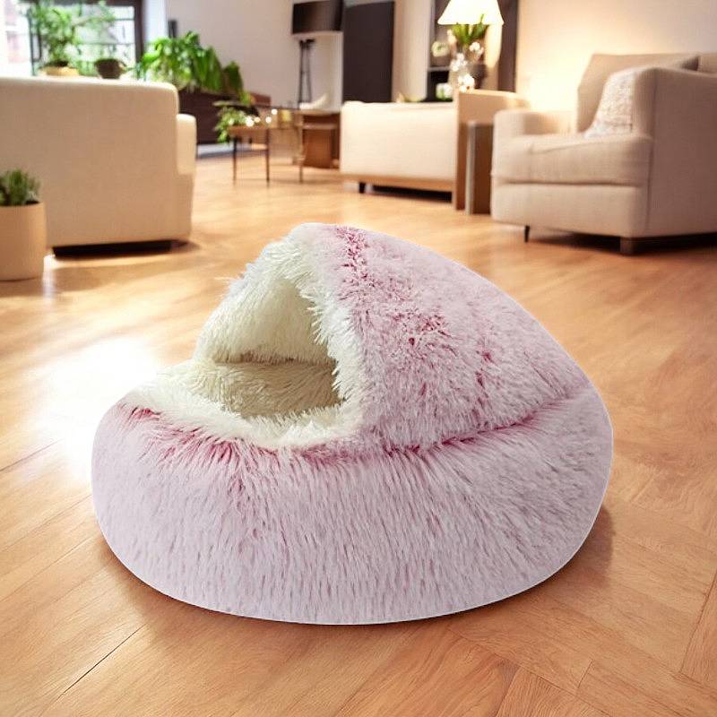 Olvoria | Cozy Pet Cave Bed, Ideal for Dogs and Cats of All Sizes