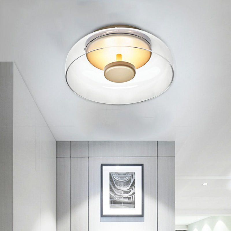 Olvoria | CrystalShine LED Ceiling Light | Modern Glass Design