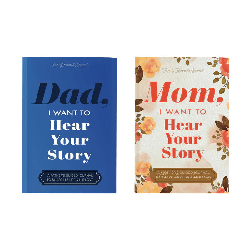 Olvoria | Dad, I Want to Hear Your Story | Heritage Edition Book | Over 250 Questions