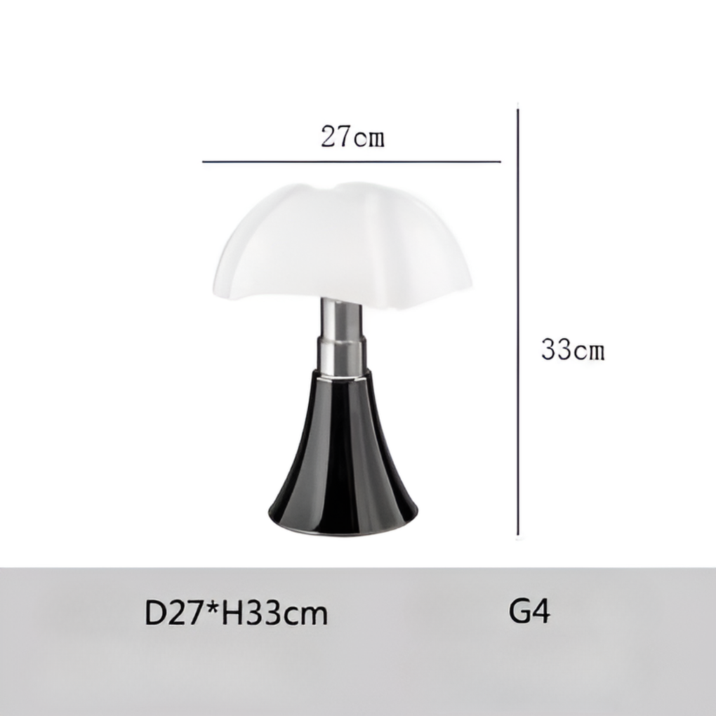 Olvoria | Designer Mushroom Table Lamp with Dimmable LED