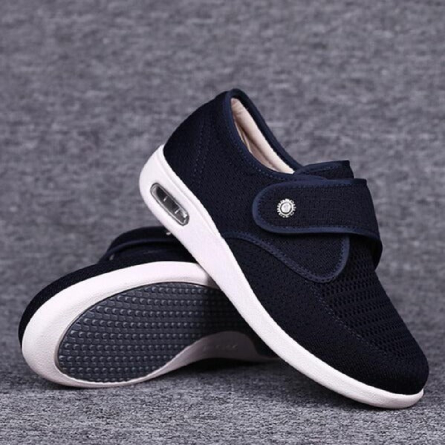 Olvoria | Diabetic Comfort Shoes with Adjustable Strap