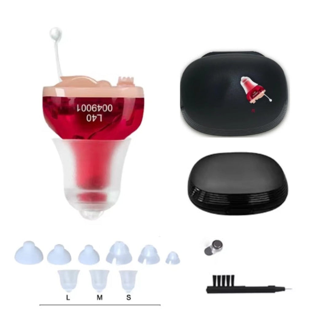 Olvoria | Digital In-Ear Hearing Aid with Rechargeable Battery