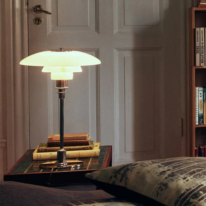 Olvoria | Dimmable Round Table Lamp