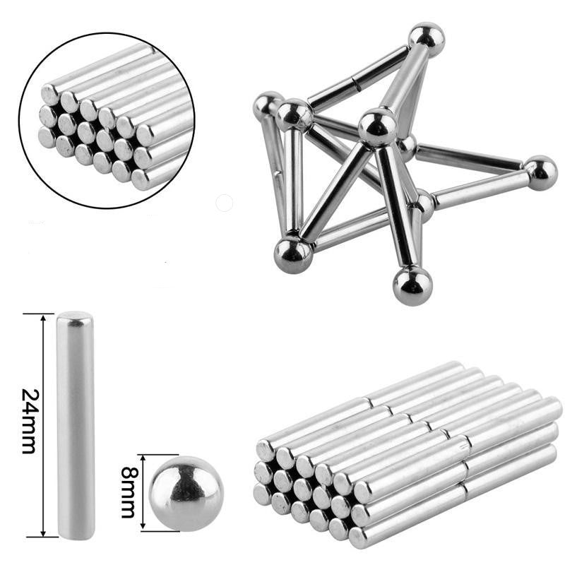 Olvoria | DIY Magnetic Balls and Rod Set