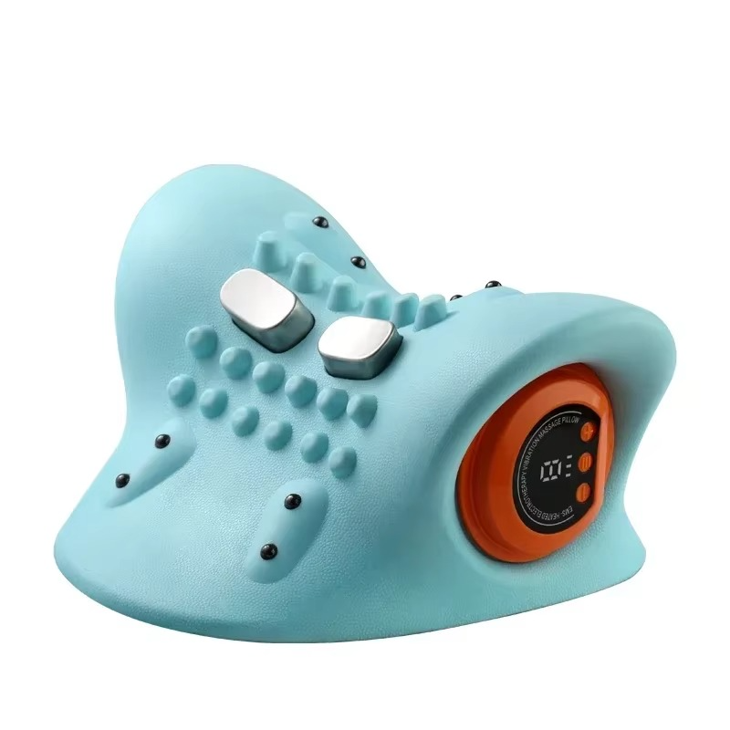 Olvoria | Electric Cervical Massager – Smart Neck Pain Relief with Heat & Pulse Therapy