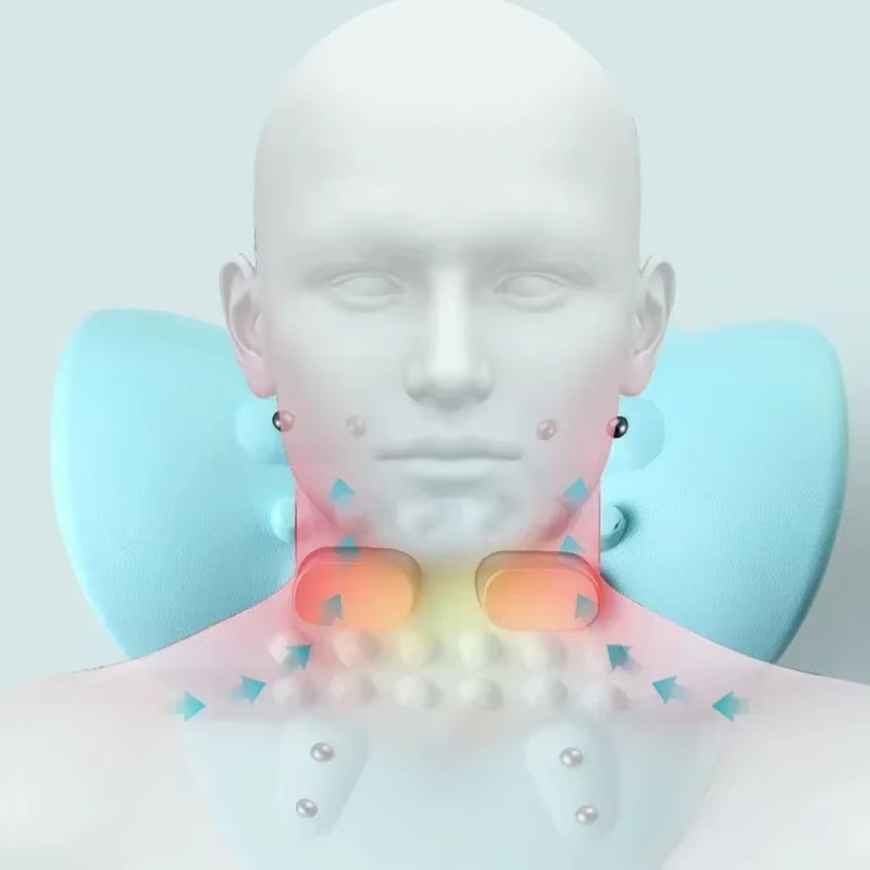 Olvoria | Electric Cervical Massager – Smart Neck Pain Relief with Heat & Pulse Therapy