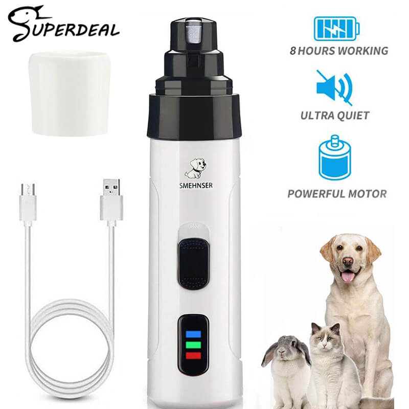 Olvoria | Electric Dog Nail Clipper Grinder for Dogs and Cats