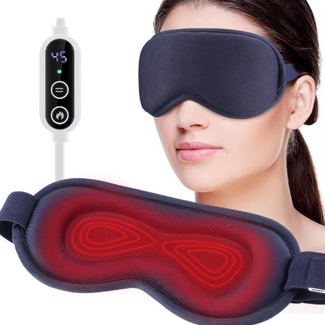 Olvoria | Electric Eye Massager for Migraine Relief with Heat